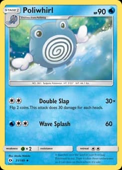 Poliwhirl Sun & Moon 31