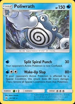 Poliwrath Sun & Moon 32