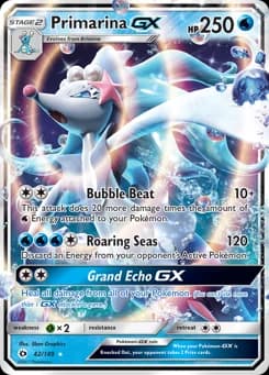 Primarina-GX Sun & Moon 42
