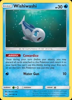 Wishiwashi Sun & Moon 44