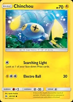 Chinchou Sun & Moon 49