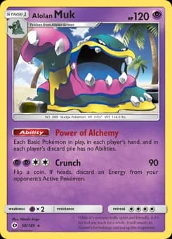 Alolan Muk Sun & Moon 58