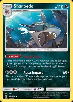 Sharpedo Sun & Moon 82