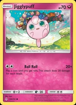 Jigglypuff Unbroken Bonds 134