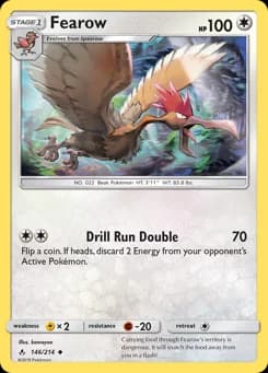 Fearow Unbroken Bonds 146
