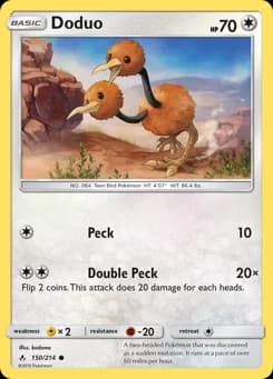 Doduo Unbroken Bonds 150