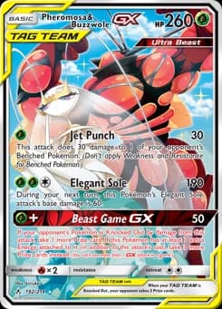 Pheromosa & Buzzwole-GX Unbroken Bonds 192