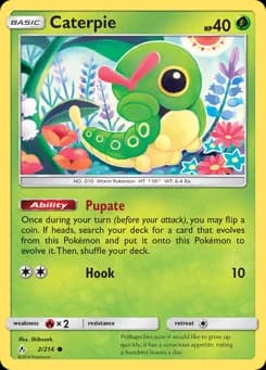 Caterpie Unbroken Bonds 2