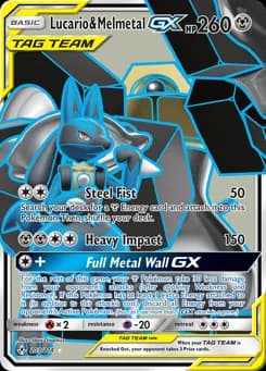Lucario & Melmetal-GX Unbroken Bonds 203