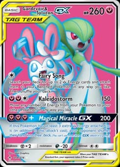 Gardevoir & Sylveon-GX Unbroken Bonds 204
