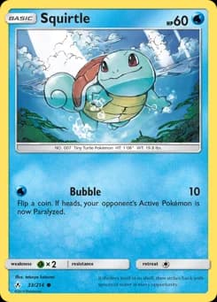 Squirtle Unbroken Bonds 33