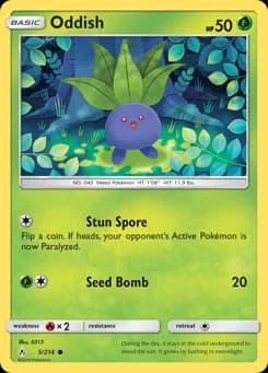 Oddish Unbroken Bonds 5