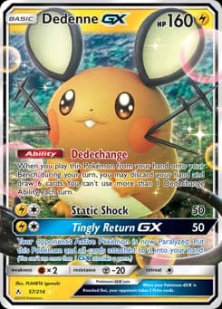 Dedenne-GX Unbroken Bonds 57