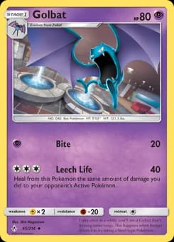 Golbat Unbroken Bonds 65