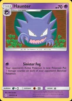 Haunter Unbroken Bonds 69
