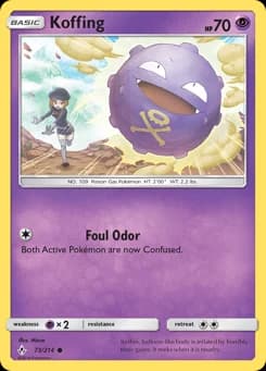 Koffing Unbroken Bonds 73