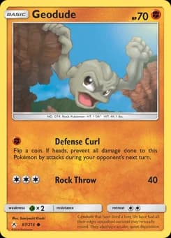 Geodude Unbroken Bonds 87