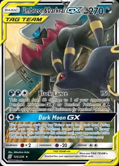 Umbreon & Darkrai-GX Unified Minds 125