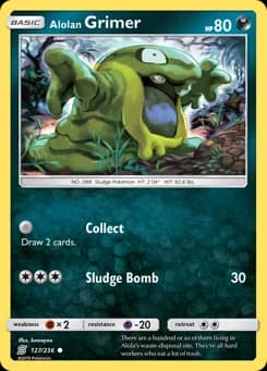 Alolan Grimer Unified Minds 127
