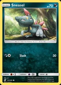 Sneasel Unified Minds 131