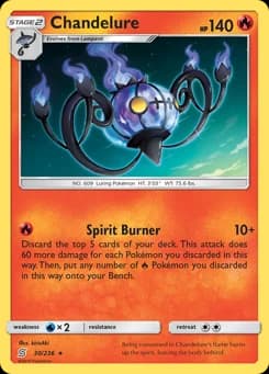 Chandelure Unified Minds 30