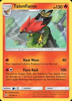 Talonflame Unified Minds 32