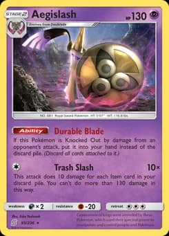 Aegislash Unified Minds 95