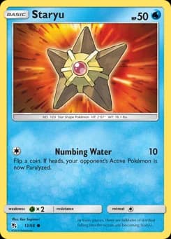 Staryu Hidden Fates 13