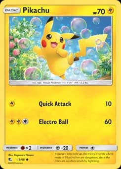 Pikachu Hidden Fates 19