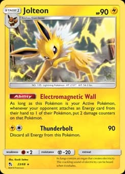 Jolteon Hidden Fates 23