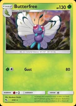 Butterfree Hidden Fates 3