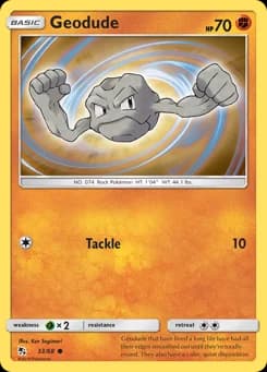Geodude Hidden Fates 33