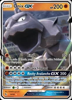 Onix-GX Hidden Fates 36