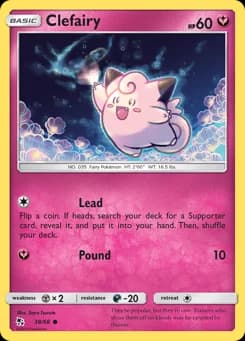 Clefairy Hidden Fates 38
