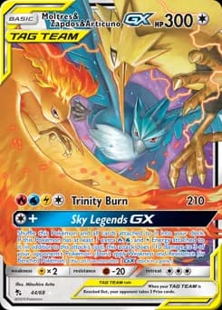 Moltres & Zapdos & Articuno-GX Hidden Fates 44