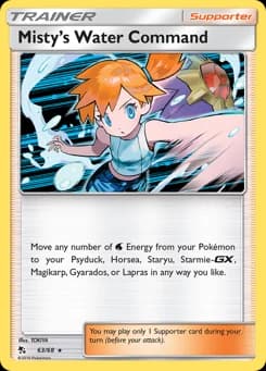 Misty's Water Command Hidden Fates 63