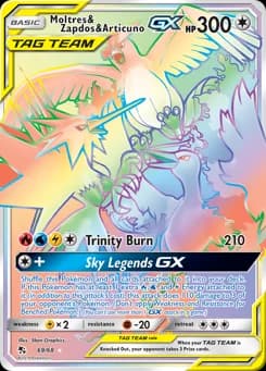 Moltres & Zapdos & Articuno-GX Hidden Fates 69