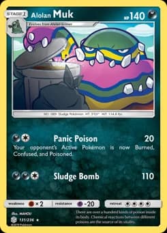 Alolan Muk Cosmic Eclipse 131