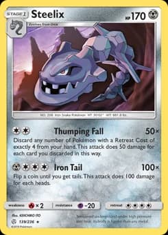 Steelix Cosmic Eclipse 139