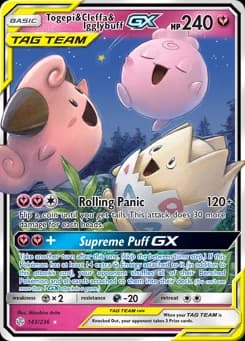 Togepi & Cleffa & Igglybuff-GX Cosmic Eclipse 143