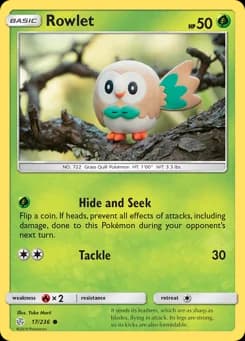 Rowlet Cosmic Eclipse 17