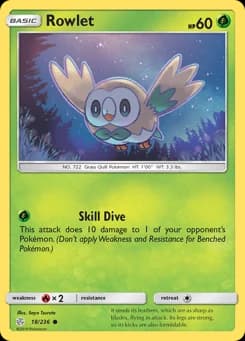 Rowlet Cosmic Eclipse 18