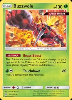 Buzzwole Cosmic Eclipse 21