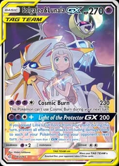 Solgaleo & Lunala-GX Cosmic Eclipse 216