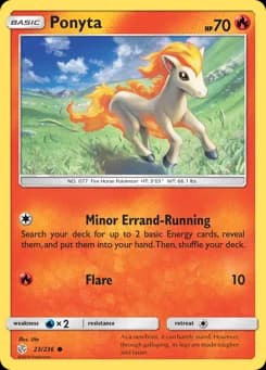 Ponyta Cosmic Eclipse 23