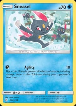 Sneasel Cosmic Eclipse 43
