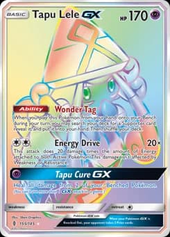 Tapu Lele-GX Guardians Rising 155