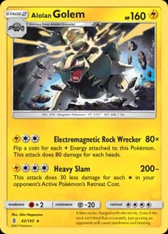 Alolan Golem Guardians Rising 42