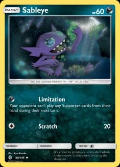 Sableye Guardians Rising 80