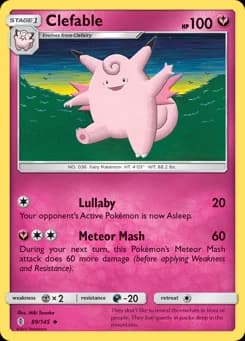 Clefable Guardians Rising 89